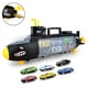 thumbnail image 2 of 6 unids/set niños Mini simulación de aleación modelo de coche Kits de construcción juguetes traje tiburón submarino caja de almacenamiento regalos para niños, 2 of 8