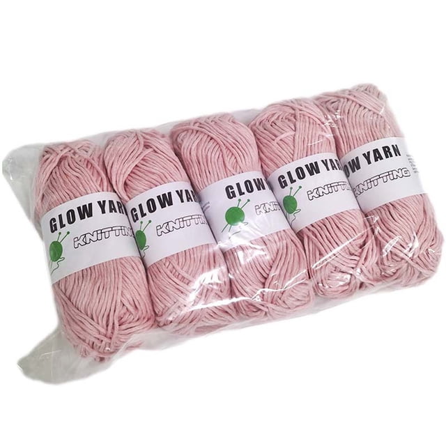 Brillo en la Mano Oscura Tejido Hielo Luminoso Diy el en Entre
