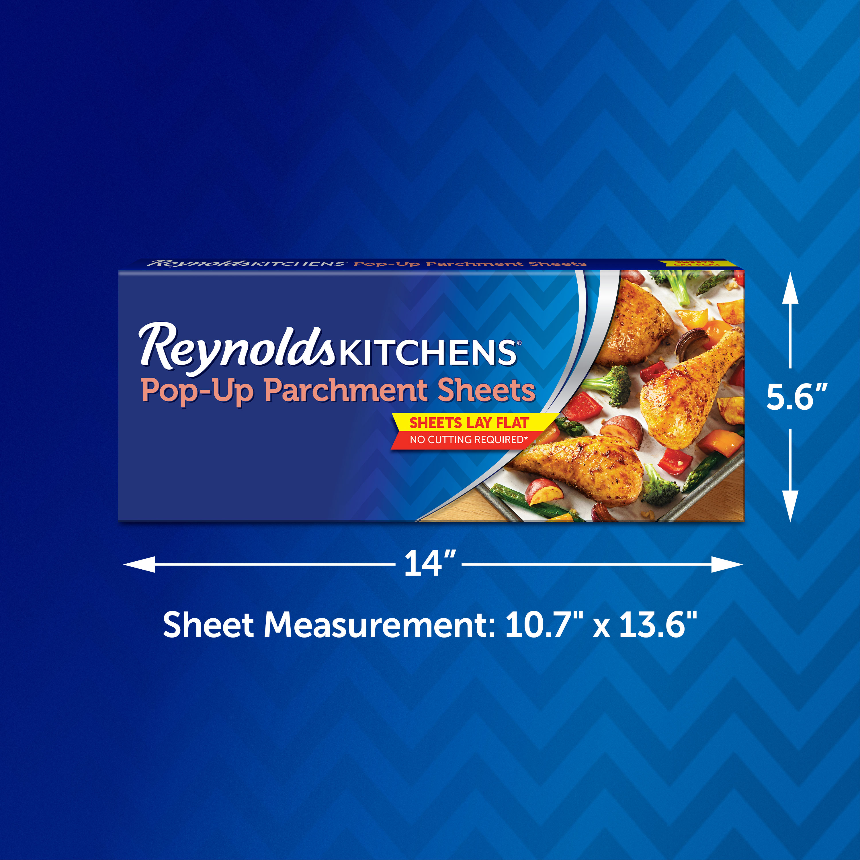 Reynolds Kitchens Pop-Up Parchment Paper Sheets, 10.7 x 13.6 Inches, 35 Count - image 2 of 6