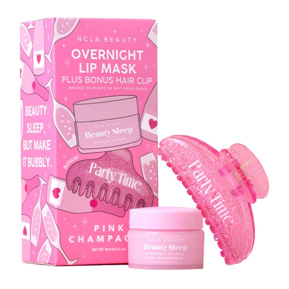 Mascarilla labial NCLA Beauty Beauty Sleep Pink Champagne 15 ml