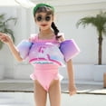 thumbnail image 2 of Chaleco de natación para niños, chaleco de ayuda para natación con brazo, traje de baño para niños de 22-58Ibs, 2 of 7