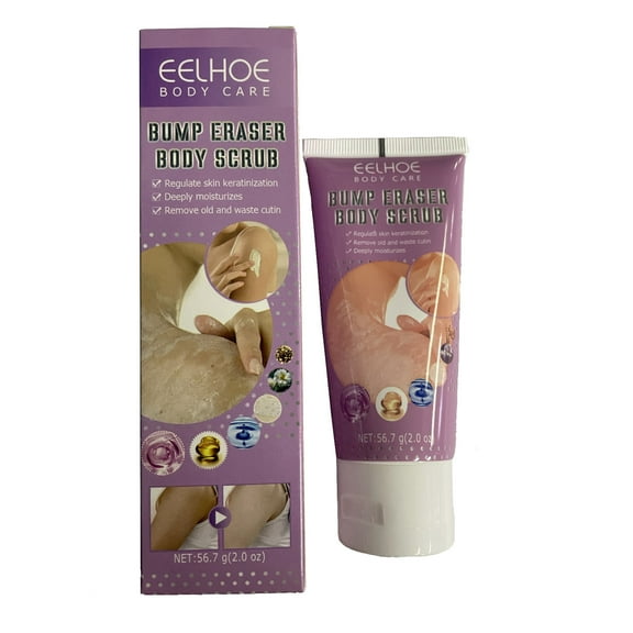 Potrochi Body Scrub, Exfoliating Body Scrub for Skin Care, Cellulite Body Scrub, Cleansing Moisturizing Bath Scrub, Stretch Marks, Acne, Cellulite | Body Scrub Exfoliator