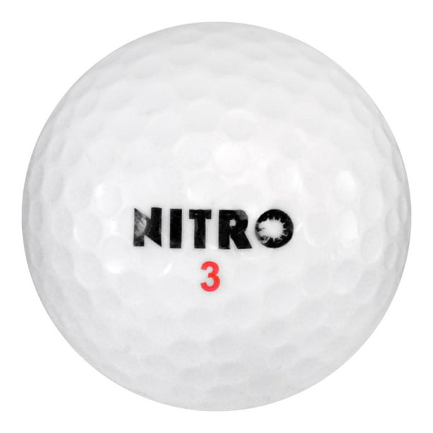 Nitro Golf Golf Balls, Assorted Colors, Used, Good Quality, 48 Pack - Walmart.com