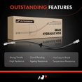 thumbnail image 6 of A-Premium Rear Driver or Passenger Brake Hydraulic Hose Compatible with Select Chevy Models - Caprice 2011-2017, SS 2014 - Replace# 92265260, 6 of 8