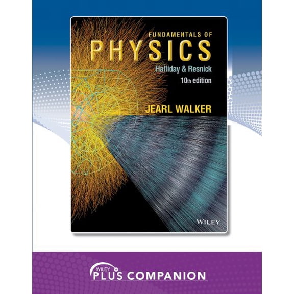 Pre-Owned Wiley Plus Companion for Fundamentals of Physics, Halliday & Resnick 10th Edition (Paperback) 1118684311 9781118684313