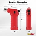 thumbnail image 2 of Everstart Butane Torch – Adjustable Flame Refillable Butane Torch Lighter for Soldering, Heat Shrink, Automotive, and Home Repair, 2 of 10
