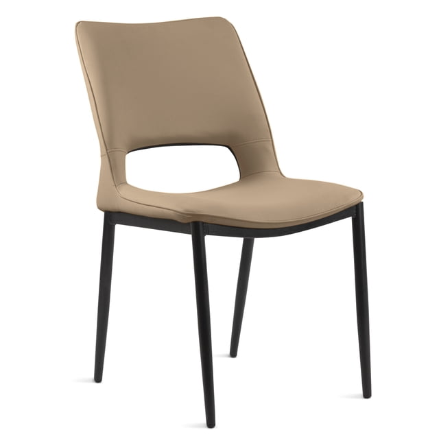 Set Sillas De Comedor Siena Minimalistas Modernas 2 Unidades (Beige)