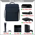 thumbnail image 6 of Portable PS5 Travel Carrying Case Storage Bag Handbag Shoulder Bag Backpack for Playstation 5 Game Console Accessories, 6 of 6
