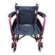 thumbnail image 4 of Silla De Ruedas 18" Respaldo Abatible Descansapies Desmontables Roja, 4 of 10