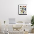 thumbnail image 3 of Stupell Industries Modern Primary Hued Abstraction Black Framed Print Under Glass, 13 x 16, by Lisa Ridgers, 3 of 8