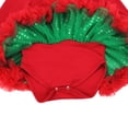 thumbnail image 3 of Actoyo Infant Baby Girls 1st Christmas Tree Outfit Romper Tutu Skirt+ Headband +Leg Warmer +Shoes Set 0-3 Months, 3 of 6