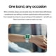 thumbnail image 4 of Correa de cuero vegano para Samsung Galaxy Watch 8 Hybrid, 4 of 5