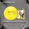 thumbnail image 6 of THERABAND Mini Ball, 9-Inch Pilates & Yoga Exercise Ball, Small Inflatable Core Ball for Stability, Balance, Rehab, Physical Therapy & At-Home Workouts, Soft Non-Slip Surface, 6 of 7
