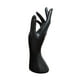 thumbnail image 2 of Maniquí de mano modelo soporte para exhibición de joyería tiendas de mesa portátiles ligeras Negro, 2 of 8