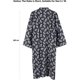 thumbnail image 2 of Men's Kimono Robes Cotton Dressing Gown Khan Steamed Clothing Bathrobes Long Sleeve Sleepwear Loungewear Nightwear. Navy, 2 of 5