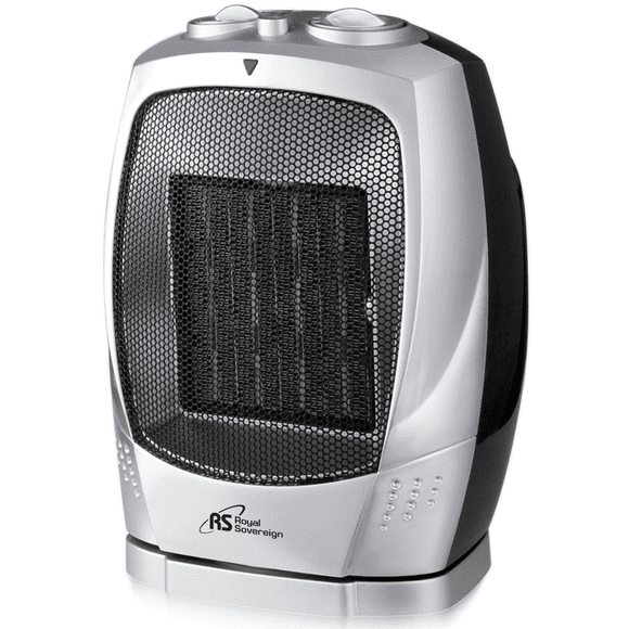 Royal Sovereign Chauffage céramique oscillant compact 1500W