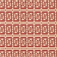 thumbnail image 1 of Ahgly Company Machine Washable Indoor Square Transitional Pastel Orange Area Rugs, 8' Square, 1 of 7
