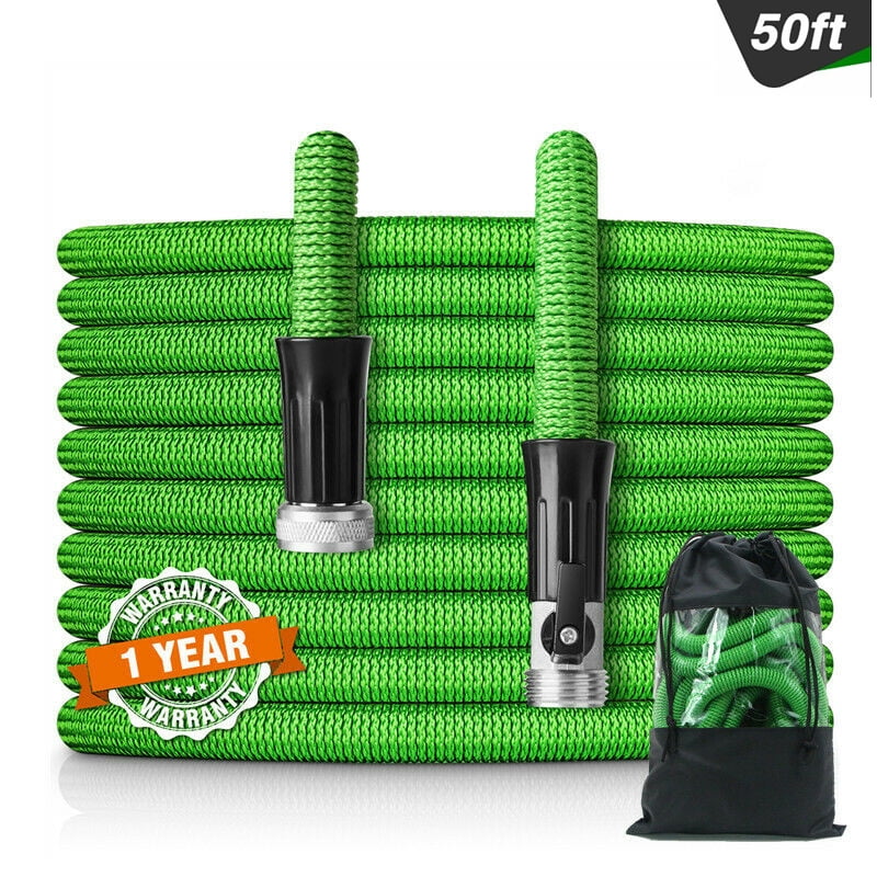 50/75/100ft Garden Hose Lightweight Expandable Heavy Duty Flexible