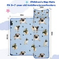 thumbnail image 5 of Pug and Footprints Toddler Nap Mats for Kids Preschool,Sleeping Mat Bag or Kids,Toddler Sleeping Bag,Toddler Nap Mat or Daycare, 5 of 6