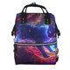 thumbnail image 1 of Fotbe Cosmic Cat Psychedelic Journey Mochila Maternidad - Lona de Sarga Impermeable, Mochila de Pañales de Gran Capacidad con Múltiples Bolsillos y Correas Ajustables, 1 of 6