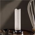 thumbnail image 3 of JERFIT Modern Crystal Sand Table Lamp with 90 LED Lights, UL Listed Accent Lamp for Bedroom Living Room Dorm Office, 3 of 8