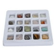 thumbnail image 1 of 20Pcs Rocks Collection Gemstone Collection Rock Science Collection Kit Mineral Rock Science Educational Kit For Children Boys Girls, 1 of 8