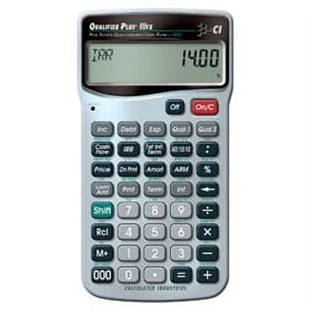CALC IND 3430 QUALIFIER PLUS IIIFX MORTGAGE CALC
