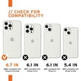 thumbnail image 2 of UAG iPhone 13 Pro Max Case [6.7-inch screen] Rugged Lightweight Slim Shockproof Transparent Plasma Protective Cover, Ice, 2 of 8