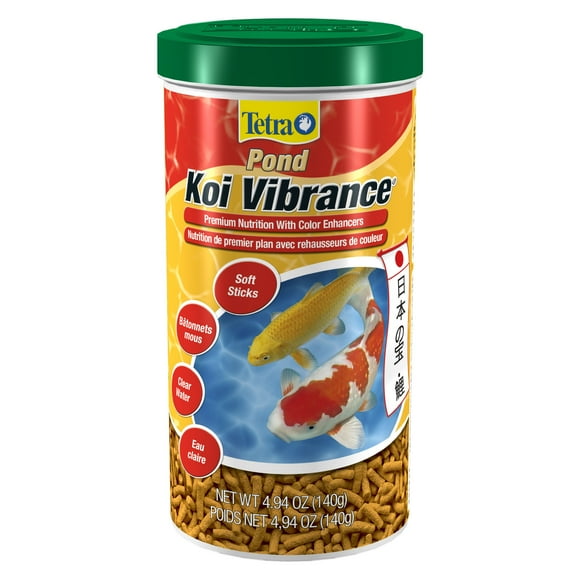 Tetra Pond Koi Vibrance Sticks 4.94oz, 1 L (Trilingual)