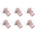 thumbnail image 1 of 6uds. Guantes calefactables eléctricos de medio dedo con carga USB para escalar senderismo (mujeres) rosa, 1 of 2