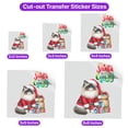 thumbnail image 5 of Santa is Coming Ragdoll Merry Christmas Xmas Noel Truck Tree Cutout Transfer Sticker Cat Lover Kitten Owner Gifts Idea Transparent Decal Art Decor - 02023, 5 of 5