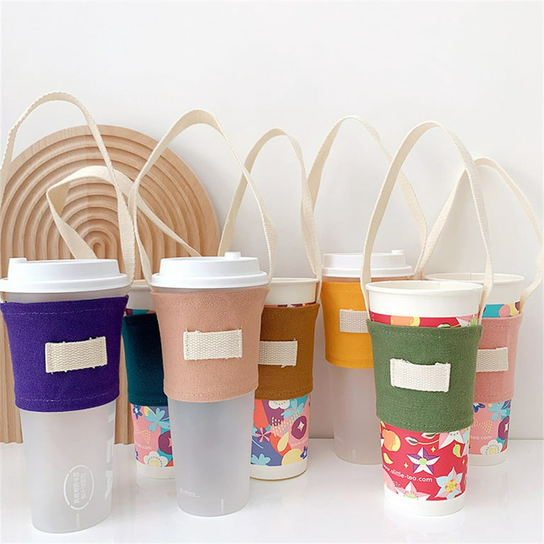 Bubble Tea Sleeve Boba Tea Holder or Coffee Cup Holder in 