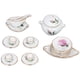 thumbnail image 5 of Juego de Tazas de Té de Porcelana en Miniatura para Casa de Muñecas 1:12 Exquisita Decoración Decorativa para Casa de Muñecas Accesorios de Cocina Rosa de Juguete ANGGREK  Otros, 5 of 8