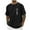 A Black, variant on Summer Shirts Men Fashion Print Round Neck Casual Fashion Short Sleeve Round-Neck Blouses Shirts Blue M