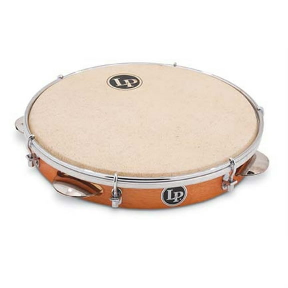 Latin Percussion 10" Wood Pandeiro with Natural Head - LP3010N