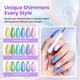 thumbnail image 4 of Set de esmaltes de uñas Beetles Cat Eye Gel Esmalte de uñas, 6 colores, 4 of 7