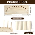 thumbnail image 2 of Bow Making Tool for Ribbon Maker Adjustable with Board Sticks for Making Bows Easy to Use, 2 of 3