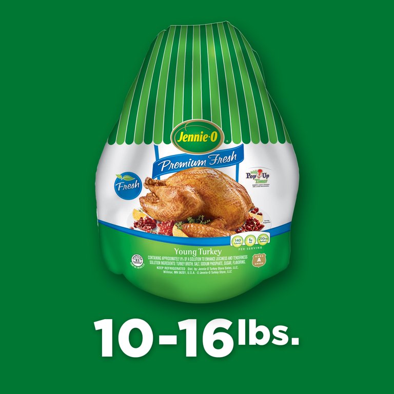 Premium Basted Young Turkey - Frozen - 10-16lbs - Price Per Lb