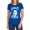 Royal, variant on Elf OMG Santa Women's T Shirt, Athletic Heather, Small