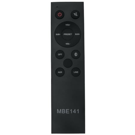 New Replace Soundbar Remote for Element Sound Bar ESB205 ESB204 Speaker System