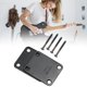 thumbnail image 5 of Placa de cuello de guitarra eléctrica Junta Junta de hierro de repuesto con tornillos de montaje Likrtyny Para estrenar, 5 of 6