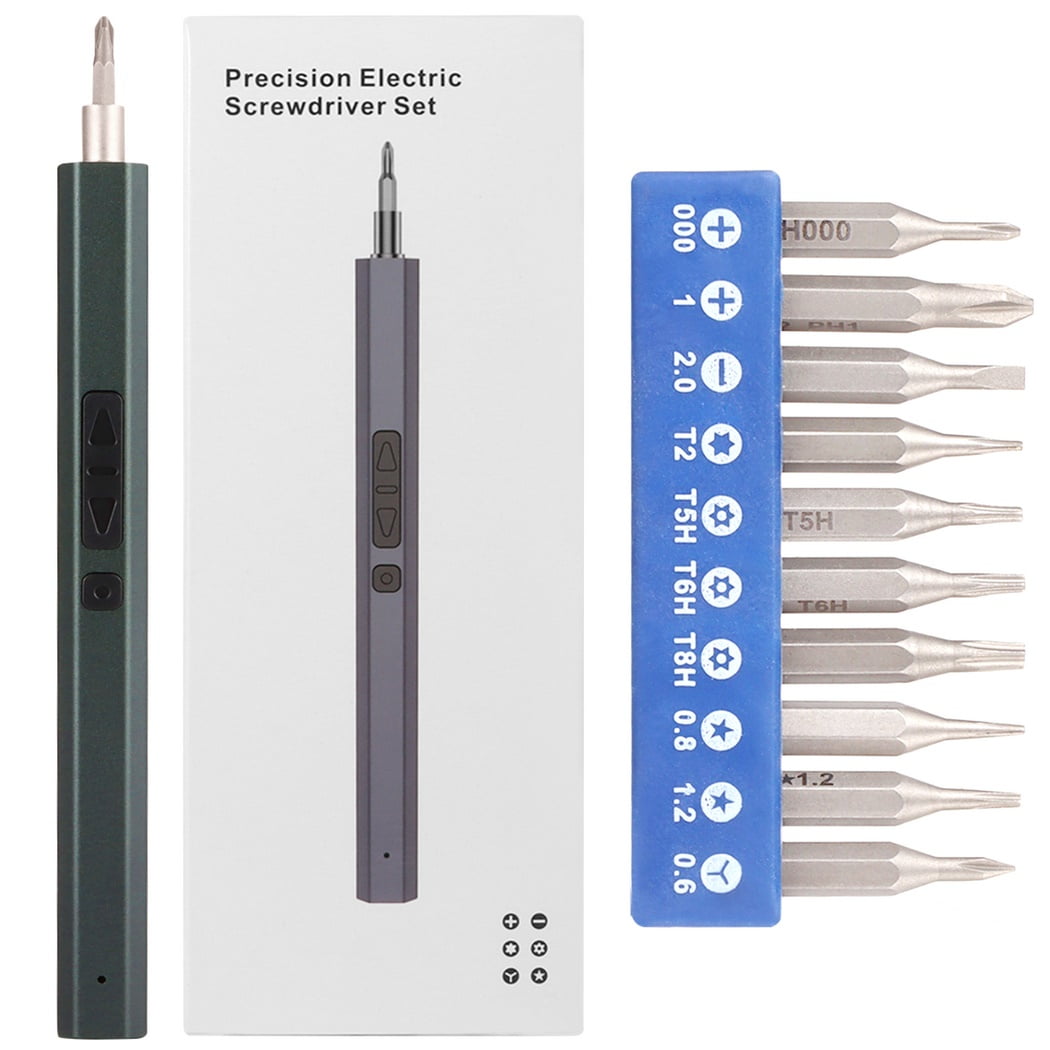 Mini Electric Drill, Pen Drill, Precision Cordless Electric Screwdriver, Multifunctional Drill Kit for DIY, Wood, Jewelry Making