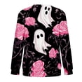 thumbnail image 5 of ZJXFGS Womens Sweatshirts No Hood,Comfrt Hoodie,Hoodies for Women,Women'S Sweatshirts,Graphic Sweatshirts for Women,Hoodless Hoodies for Women Black S, 5 of 7