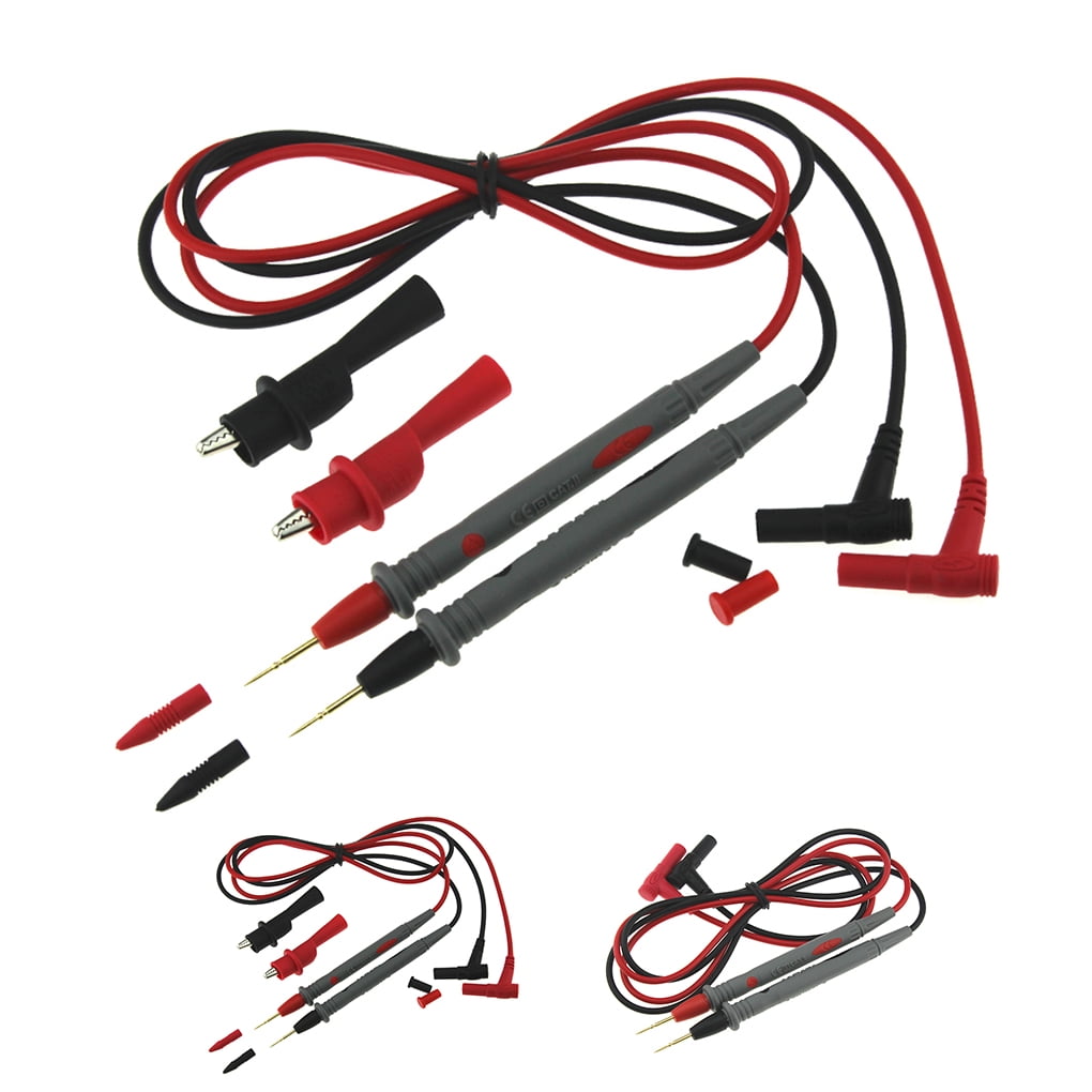 1Pair Universal Digital Voltmeter Multimeter Test Lead Probe Wire Pen Cable