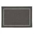 thumbnail image 3 of Fennco Styles Solid Color Laser-Cut Hemstitch Design Table Placemats 13" W x 19" L, Set of 4 - Classic Table Mats for Dining Table Décor, Banquets, Holiday, Family Gathering and, 3 of 13