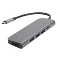thumbnail image 3 of Base 5 en 1 con HDMI y USB 3.0 para iPad Pro y más Hub universal tipo C, 3 of 8