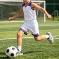 thumbnail image 2 of Krdevn Boys Color Basketball and Shorts Set 2 Piece Athletic Uniform for Kids,L, 2 of 6