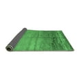 thumbnail image 2 of Ahgly Company Indoor Round Abstract Emerald Green Contemporary Area Rugs, 6' Round, 2 of 4