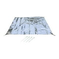 thumbnail image 1 of koolsoo Tapis en Papier D\'aluminium Double Face Couverture de Pique-Nique Tapis de Couchage Robuste pour la Randonnée 150x200cm, 1 of 9