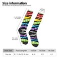 thumbnail image 3 of Autism Awareness Knee High Socks for Women Long Leg Warmers Socks, 3 of 7